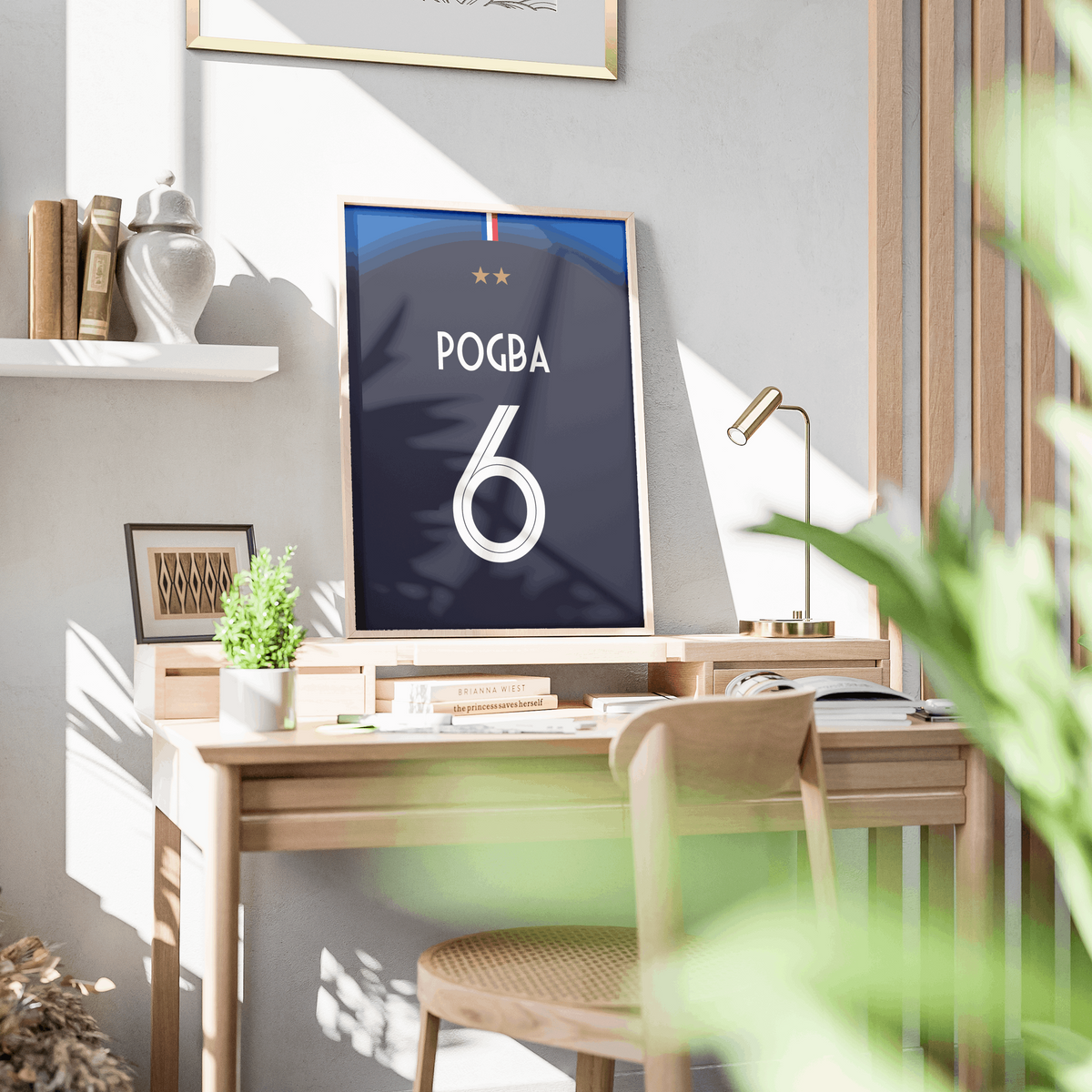 Poster maillot Équipe de France 2018 6 MÈTRES