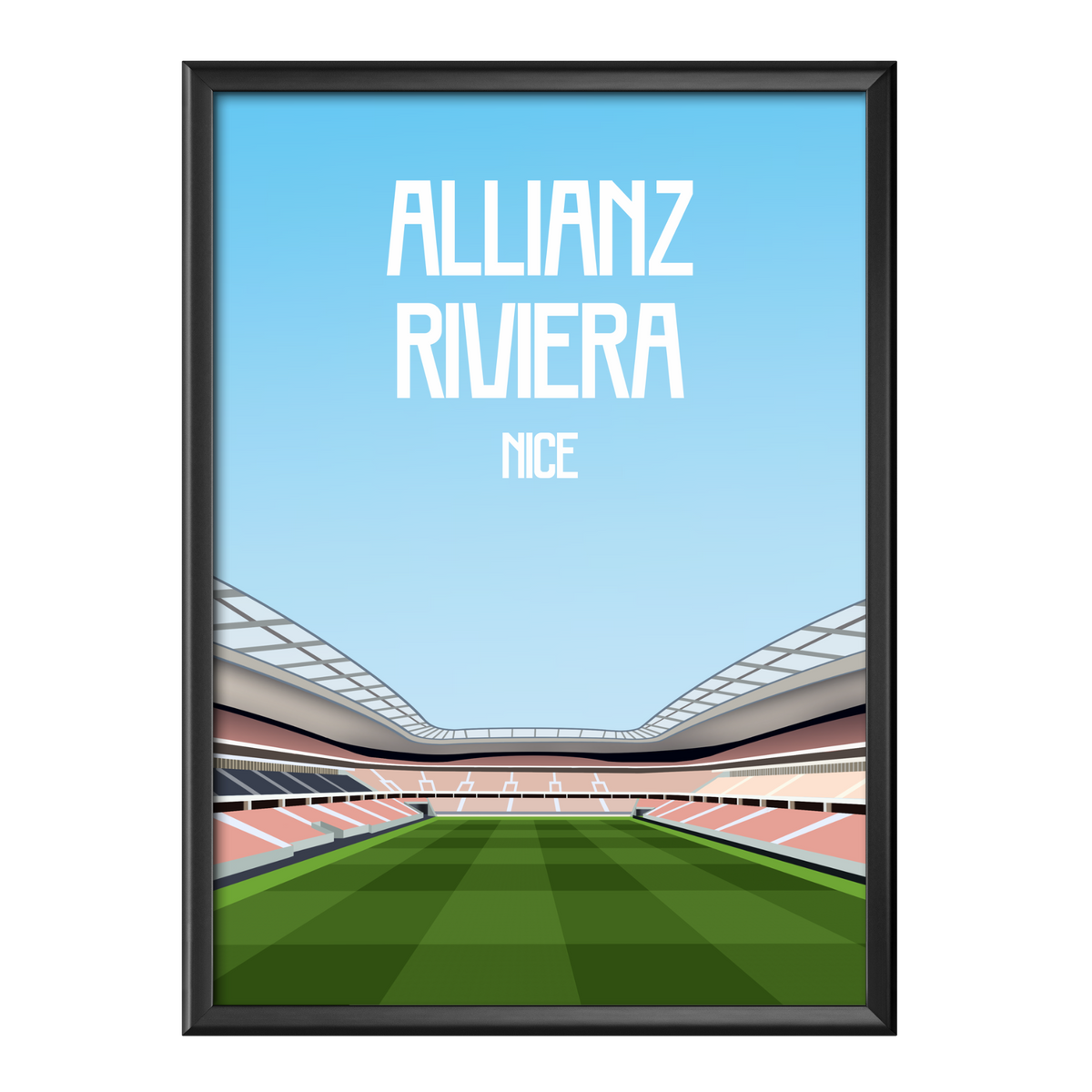 Poster Allianz Riviera - Nice