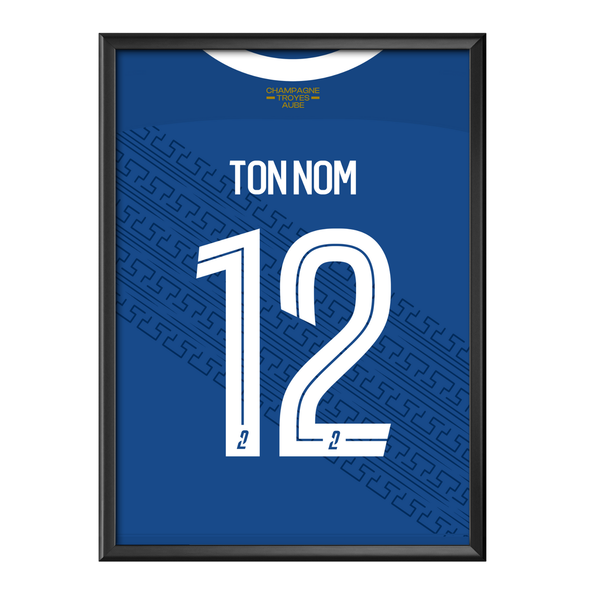 Poster maillot ESTAC Troyes 2024/25