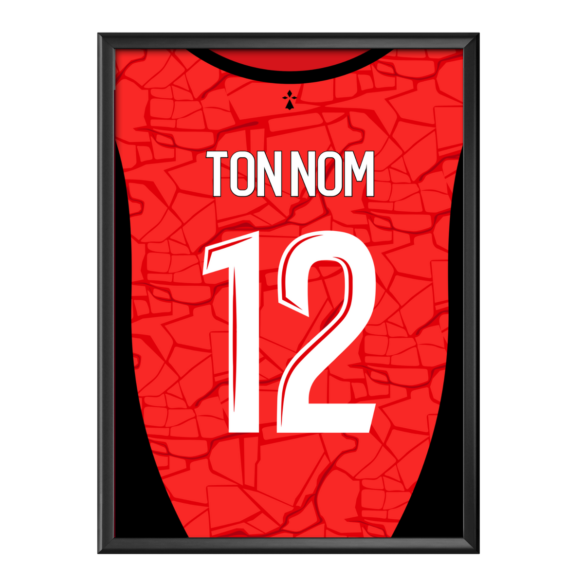 Poster maillot Stade Rennais 2024/25