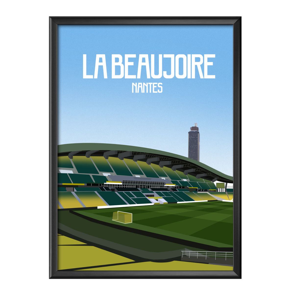 Poster Stade de la Beaujoire