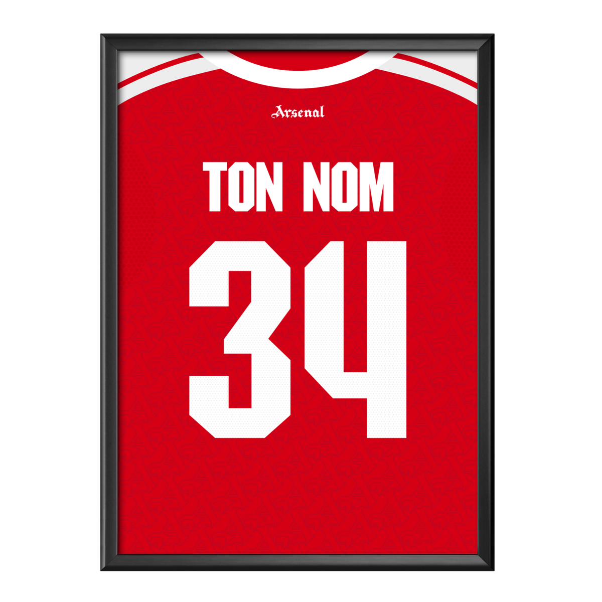 Cadre maillot Arsenal 2025/2026
