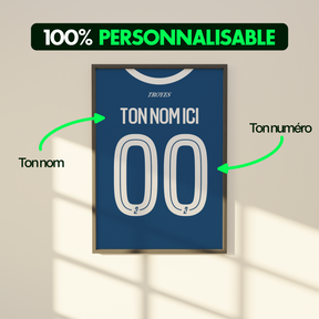 Cadre maillot Troyes 2025/2026