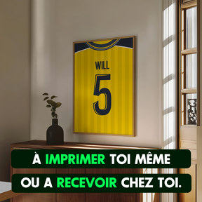 Cadre maillot Pau 2025/2026