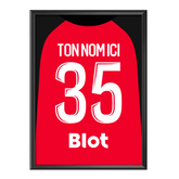 Cadre maillot Rennes 2025/2026
