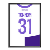 Cadre maillot Toulouse 2025/2026