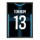 Cadre maillot Marseille Extérieur 2025/2026