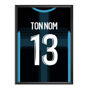 Cadre maillot Marseille Extérieur 2025/2026