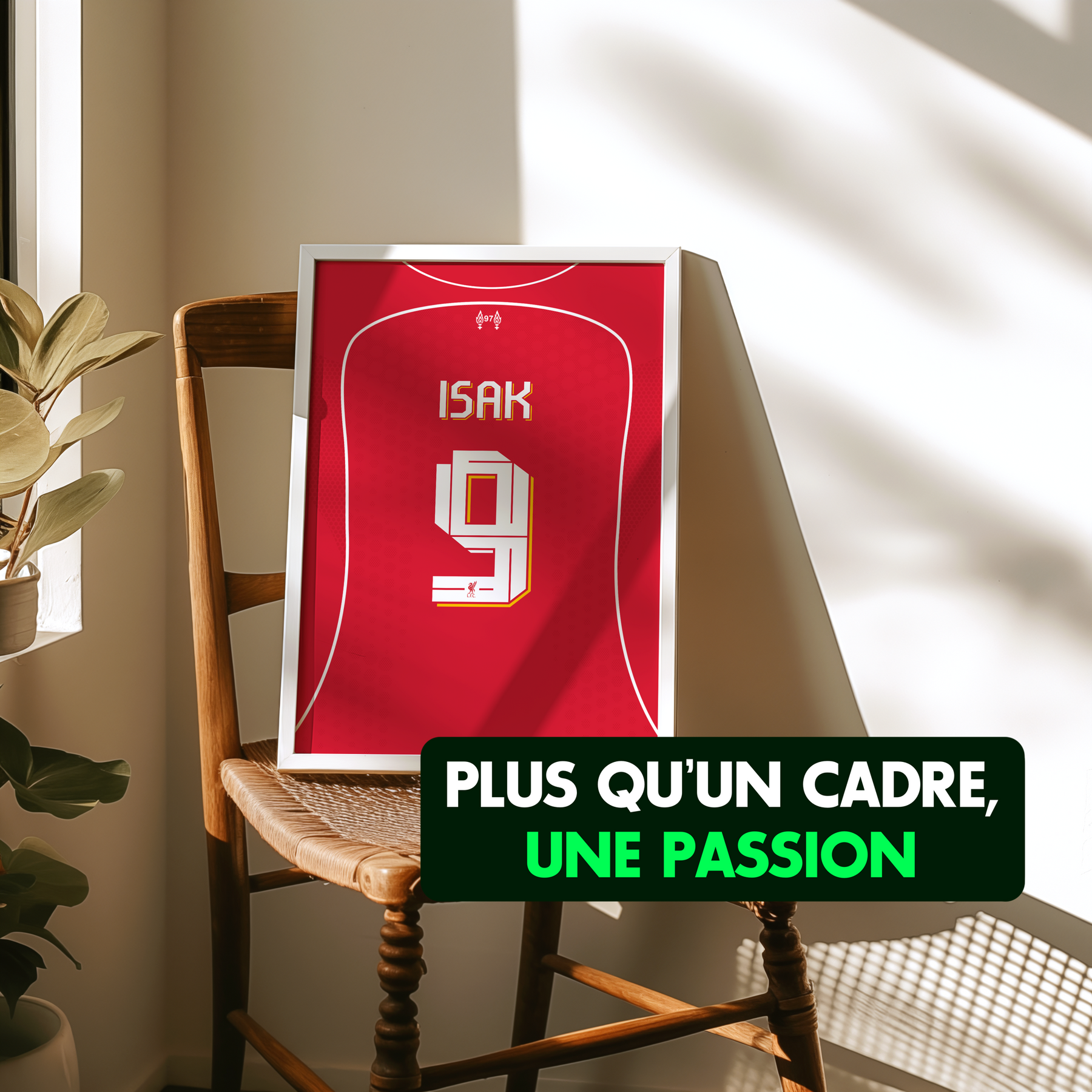 Cadre maillot Liverpool 2025/2026