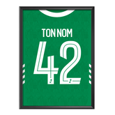 Cadre maillot Saint-Étienne 2025/2026