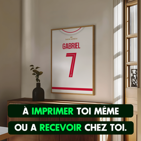 Cadre maillot Monaco 2025/2026