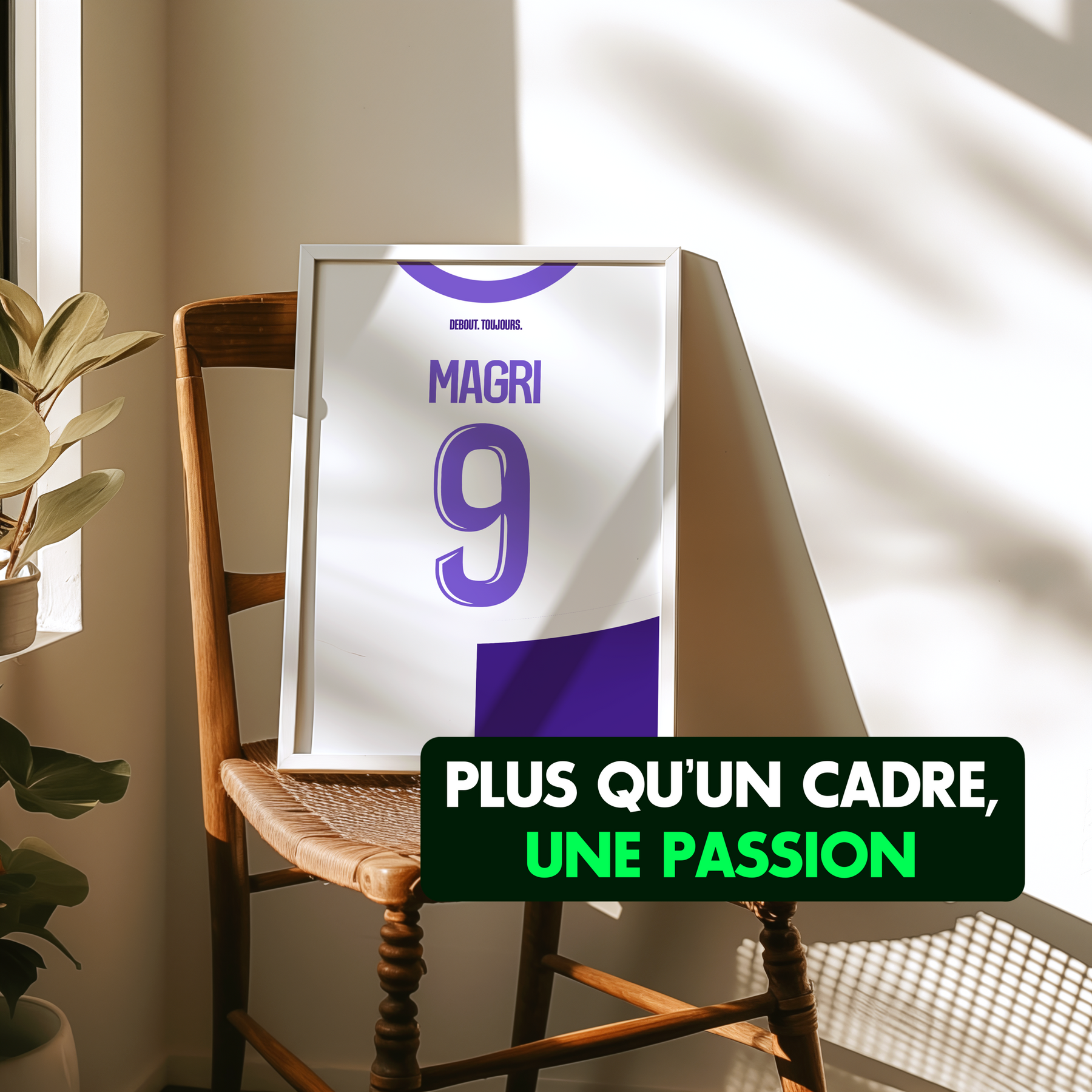 Cadre maillot Toulouse 2025/2026
