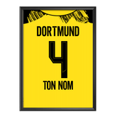 Cadre maillot BVB Dortmund 2025/2026