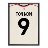 Cadre maillot Liverpool Extérieur 2025/2026