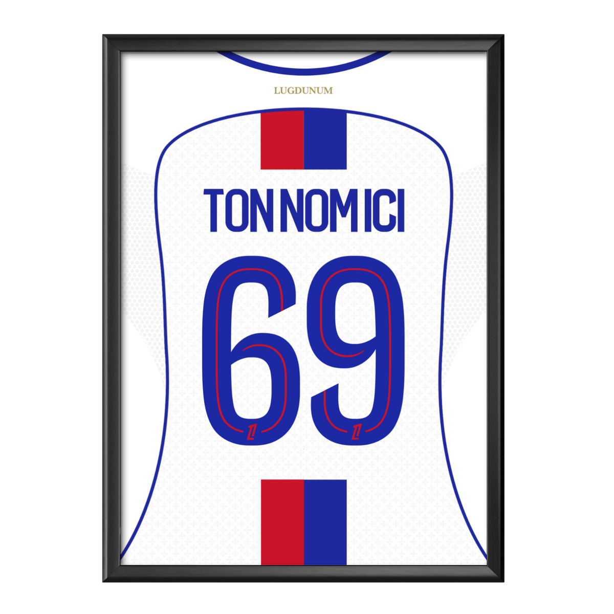 Cadre maillot Lyon 2025/2026