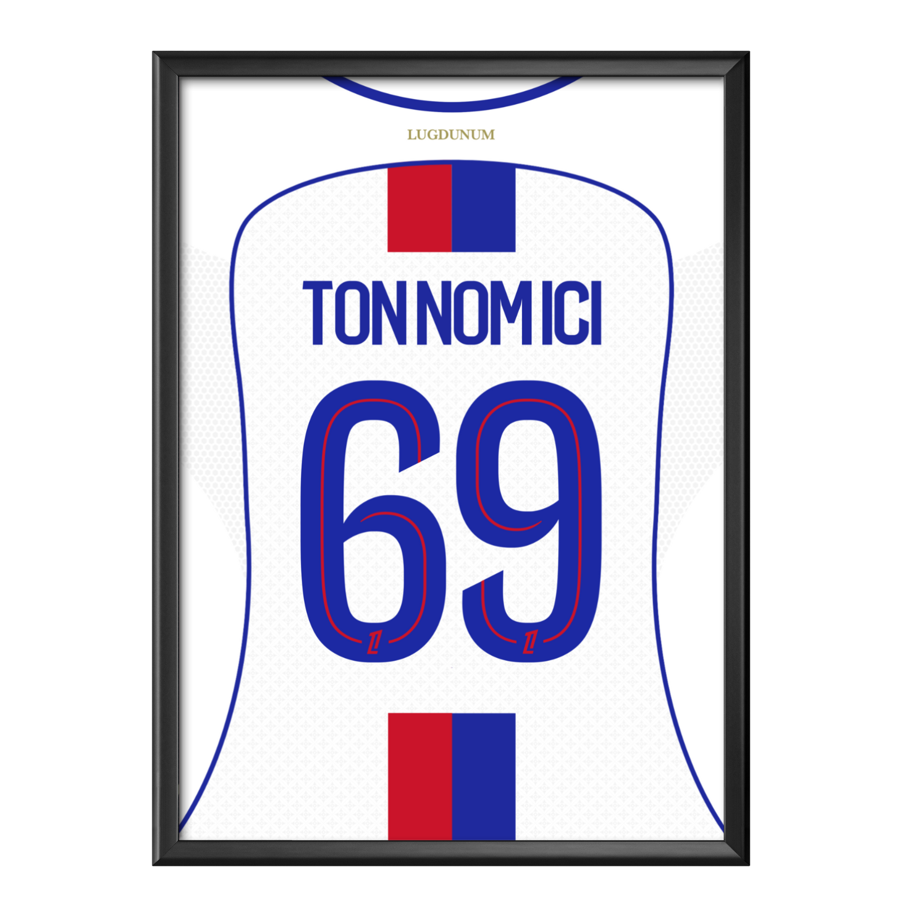 Cadre maillot Lyon 2025/2026