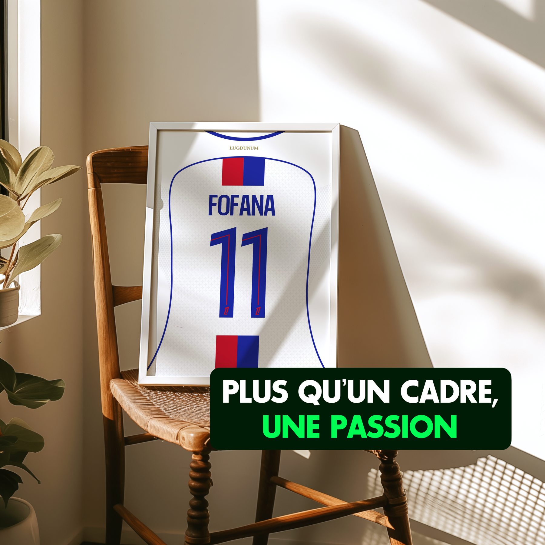 Cadre maillot Lyon 2025/2026
