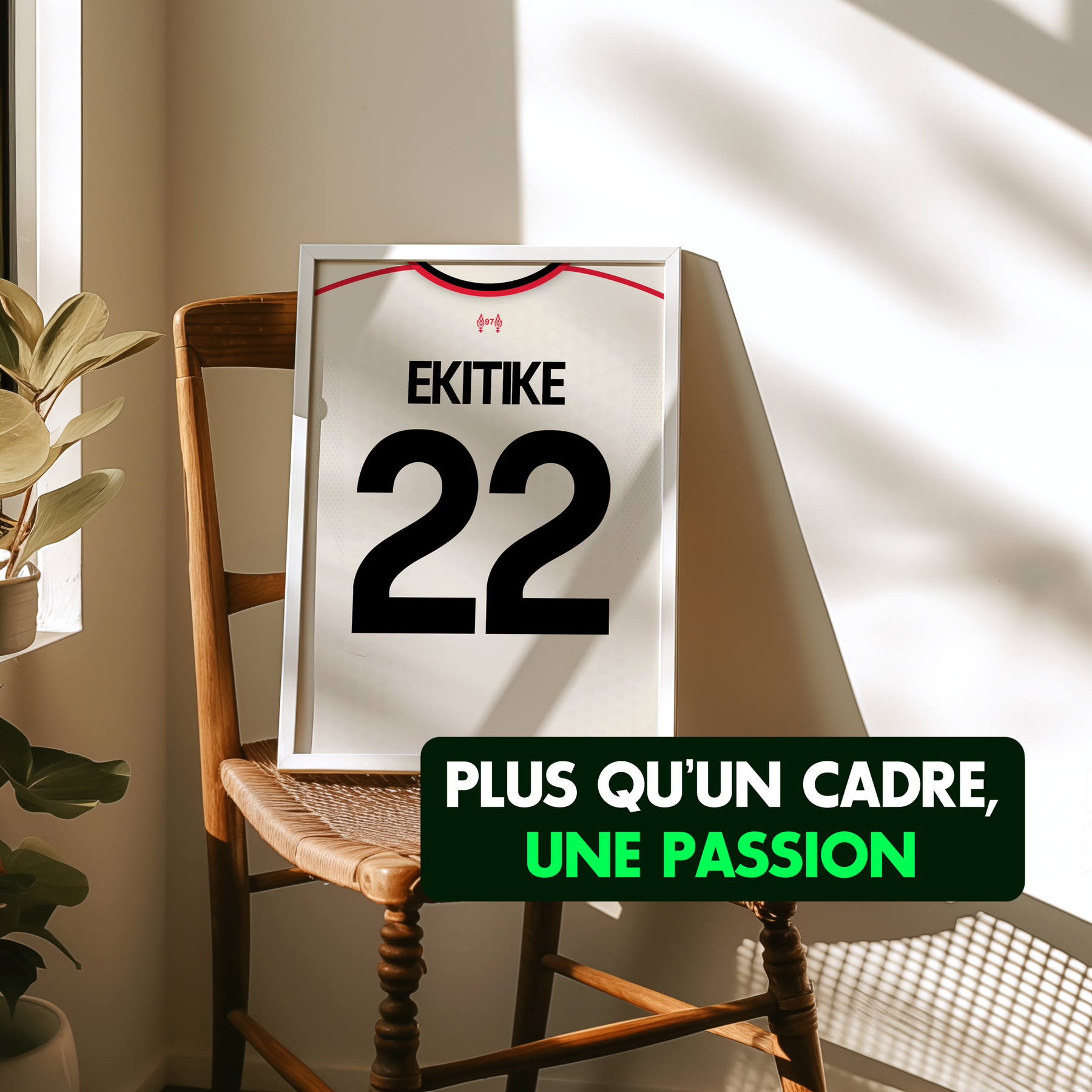Cadre maillot Liverpool Extérieur 2025/2026