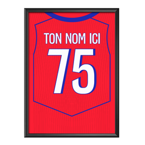 Cadre maillot Paris Third 2025/26