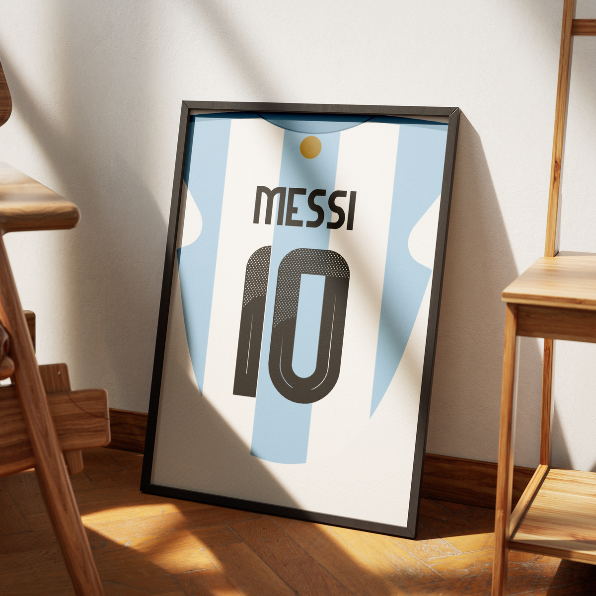 Poster maillot Argentine 2024