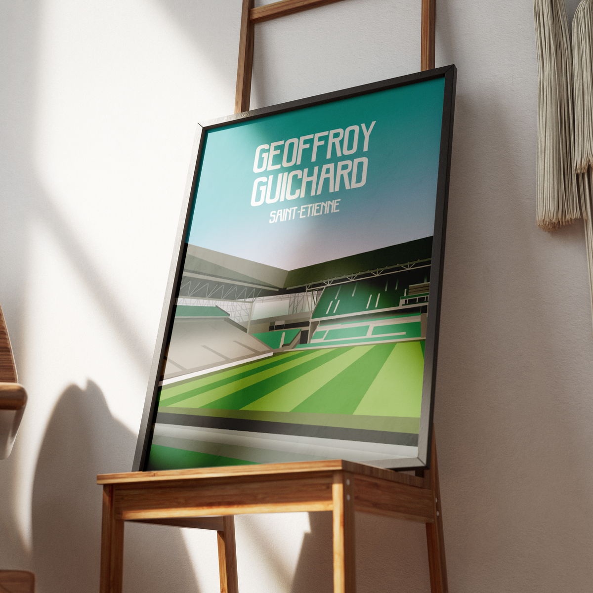 Poster stade Geoffroy Guichard