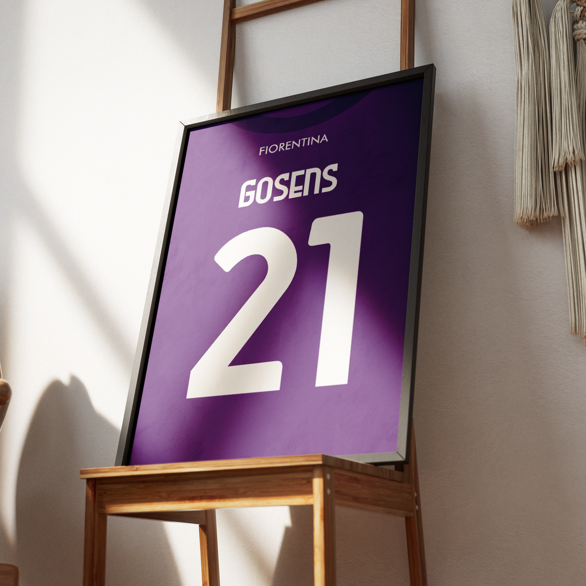 Poster maillot ACF Fiorentina 2024/25