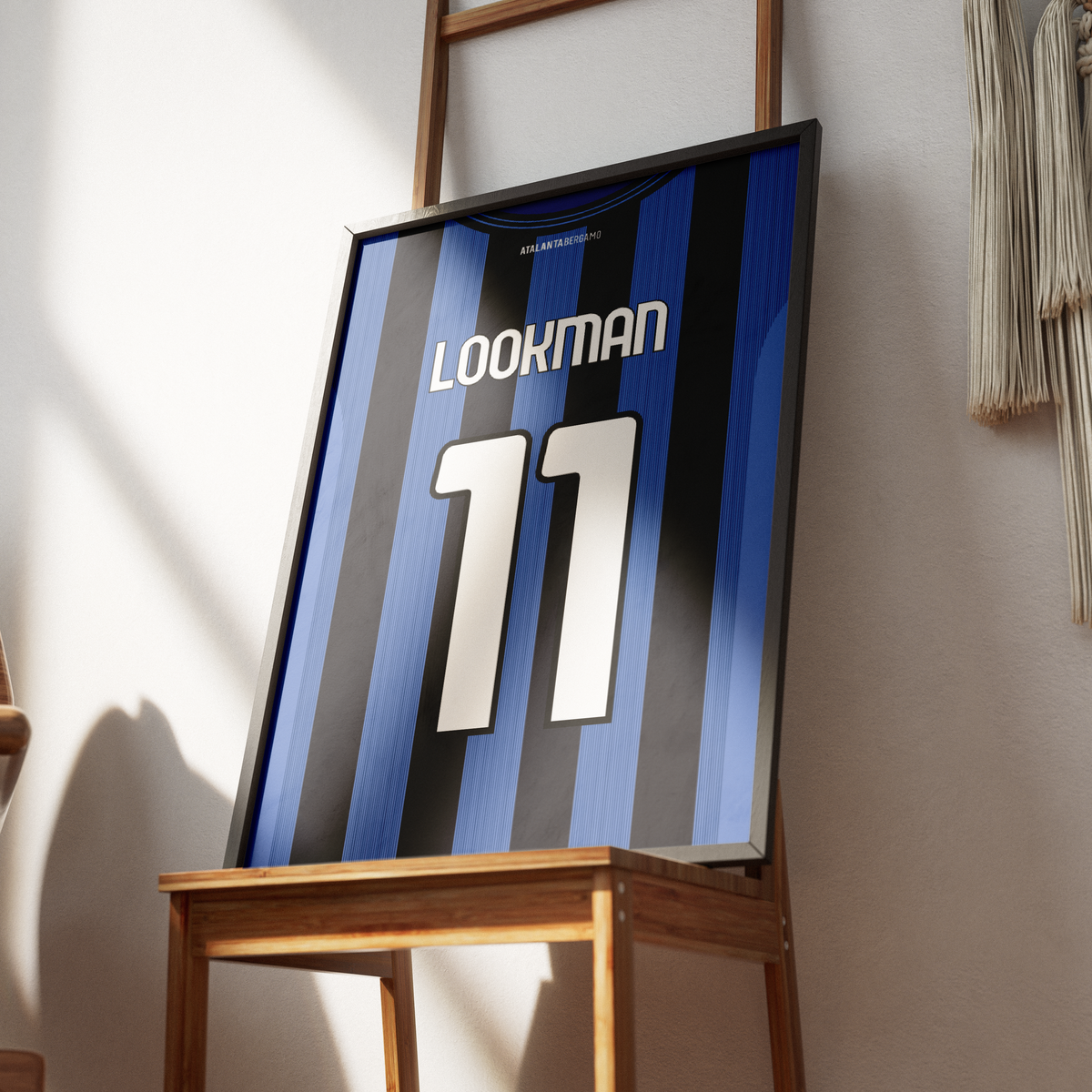 Poster maillot Atalanta Bergame 2024/25