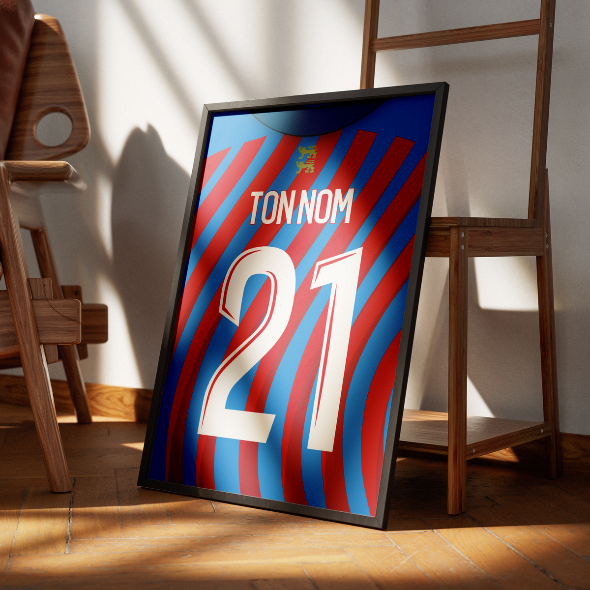 Poster maillot SM Caen 2024/25